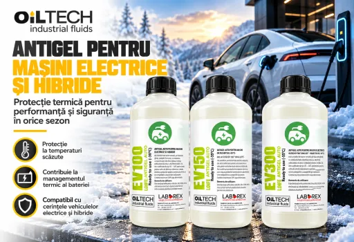 Antigel pentru mașini electrice și hibride: de ce este important lichidul de răcire potrivit?