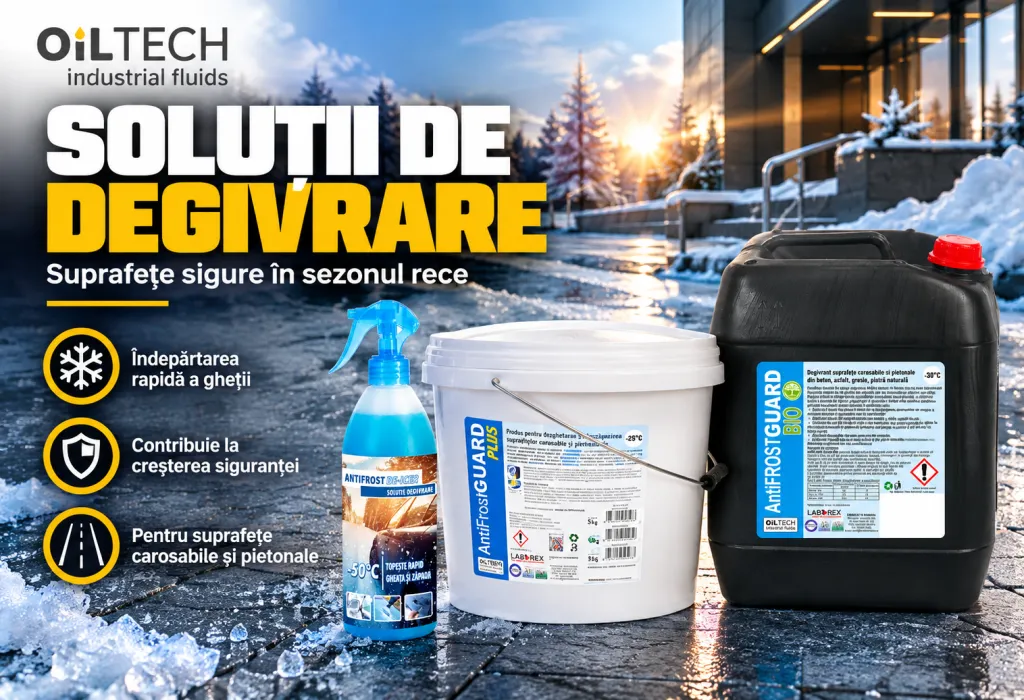 Soluții de degivrare: cum combatem eficient gheața în sezonul rece?